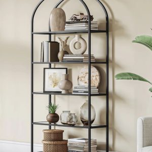 Beautiful Metal and Glass Shelf